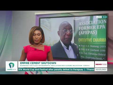 Empire Cement Given 30 Days to Submit Relocation Plan