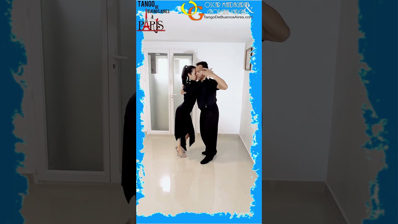 #tango Calesita & Rhythmic Zoom lesson 2/4/2023 Georgina Vargas & Oscar Mandagaran #dancetango