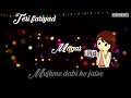 Koi Fariyaad Alone Whatsapp Status Very Sad Videos Status 2017 Female Ver Whatsapp Status