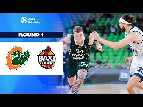 Cedevita Olimpija Ljubljana -- BAXI Manresa | Round 1 | EuroCup Basketball 2025/26