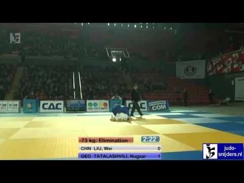 Wei Liu (CHN) - Nuzgar Tatalashvili (GEO) [-73kg]