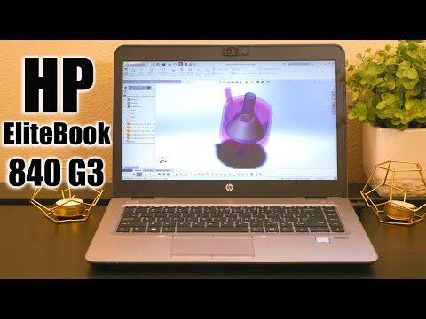 HP EliteBook 840 G3 w/ HP Sure View - Unboxing and First Impressions