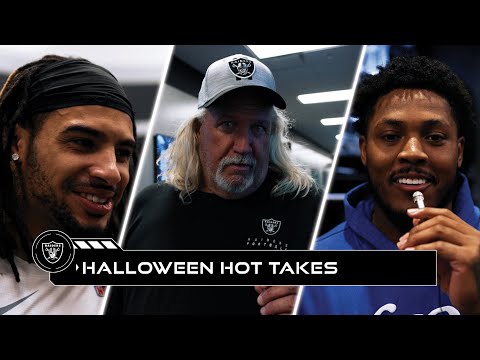 Raiders' Halloween Hot Takes | Raiders | NFL