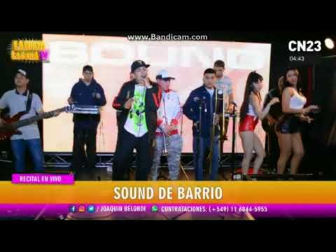 SOUND DE BARRIO RECITAL EN VIVO LA NUEVA CASONA TV CN23 2 SEPTIEMBRE 2018