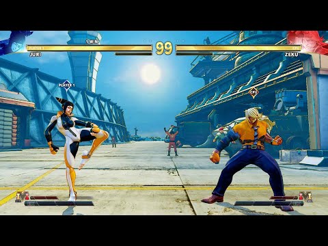 Juri vs Zeku (Hard )  Street Fighter V
