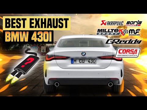 BMW 430i Exhaust Sound🔥Armytrix,BAQ,Dinan,Fi,iPe,TNEER,Remus,Rev9,Stone