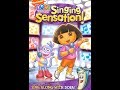 Opening To Dora The Explorer Singing Sensation 2008 DVD