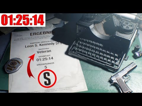 [VETERAN] Resident Evil 2 Remake Komplettlösung - Rang S [LEON]