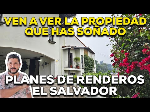 La CASA que SOÑASTES en VENTA en LOS PLANES DE RENDEROS EL SALVADOR a un precio de: $450,000 Neg