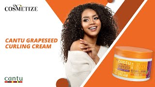 Cantu Grapeseed Curling Cream - 12oz