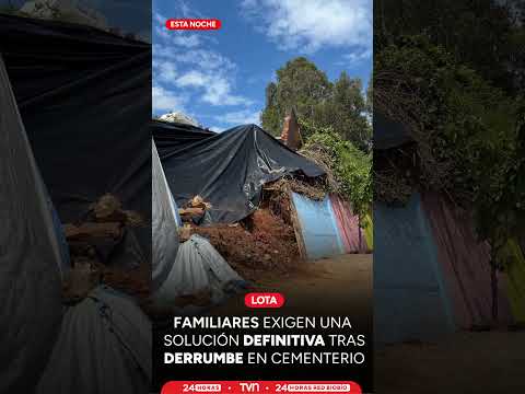Familiares exigen una solución definitiva tras derrumbe en cementerio