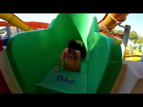 Waterfall 2 WaterSlide at Nessebar AquaPark, Bulgaria