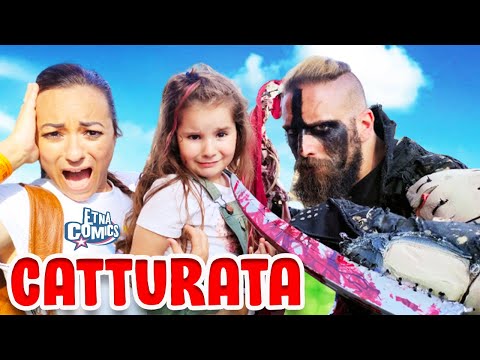 MARTINA MISSY VIENE CATTURATA ALL' ETNA COMICS E MAMMA TY DOVRA' SALVARLA! COSPLAY LARP