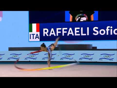 Sofia RAFFAELI Ribbon AA Final - European Championships Tel Aviv 2022