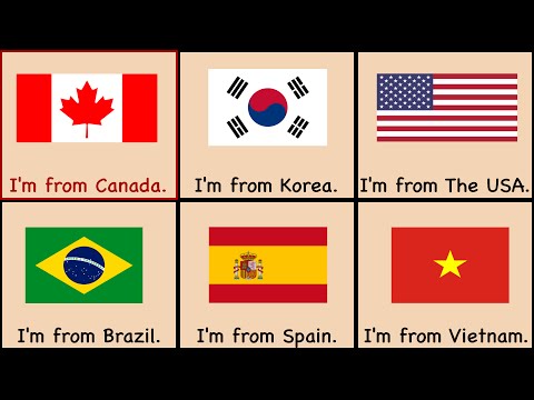 Countries Song | Where Are You From?