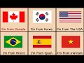 Countries Song Where Are You From