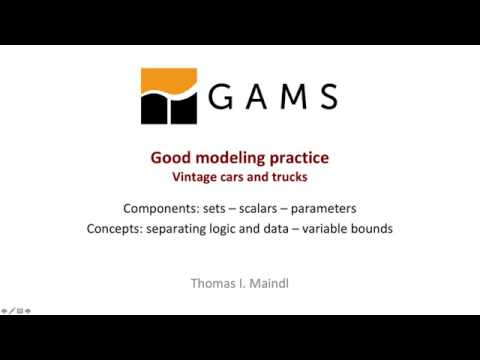 Good Modeling Practice