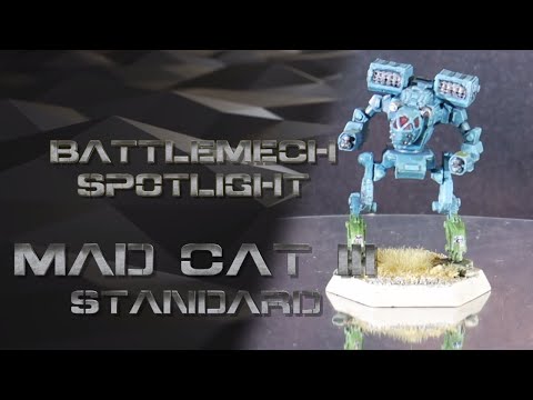 BattleTech BattleMech Spotlight - Mad Cat III Standard - Clan Medium Mech