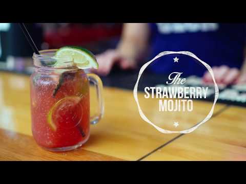 How to Make a Strawberry Mojito | The Deck at Moonshine Flats