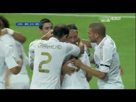 Real Madrid vs Barcelona 2-2 All Goals & Match Highlights (HD 720p) Spanish Super Cup 14/08/2011