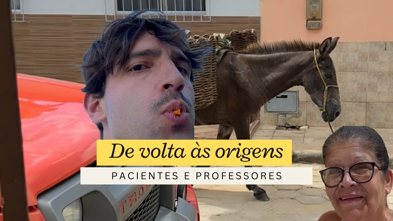 Revisitei meus primeiros pacientes e professores de infância