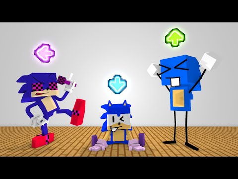 FNF Character Test | Gameplay VS Minecraft Animation | VS Sonic #7