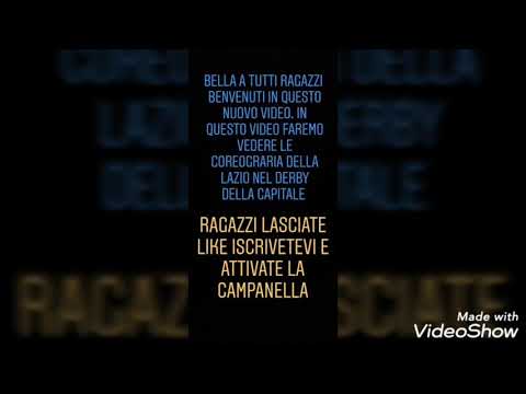 Coreografia lazio DERBY DELLA CAPITALE