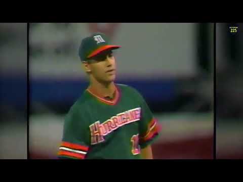 Mike Bianco HR vs Miami 1989 CWS LSU Baseball