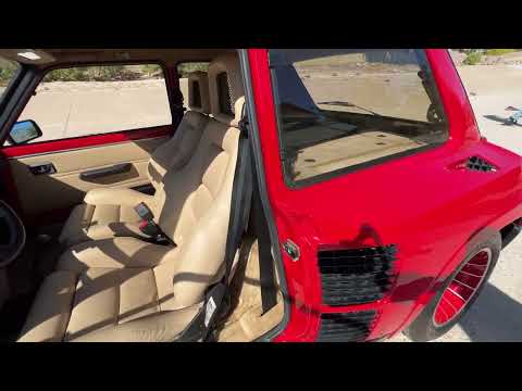 Renault R5 Turbo 2 Interior #renault #renault5turbo2 #renaultturbo