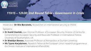 2d Round Table 11:15-12:30 – Governance in crisis
