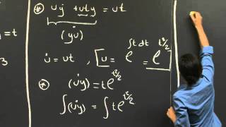 Solutions of First-order Linear Equations | MIT 18.03SC Differential Equations, Fall 2011