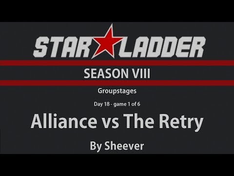 Dota 2 - Alliance vs The Retry - StarLadder Season VIII