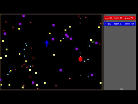 Pygame: First concept of Top down shooter game #15
