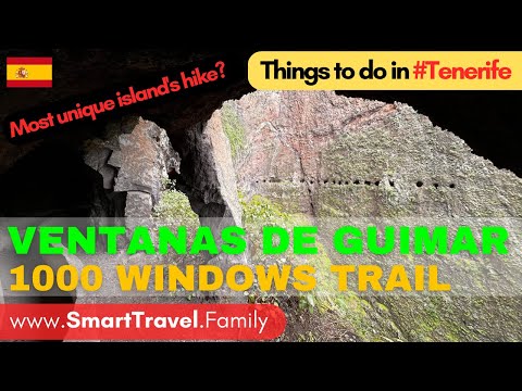 Most unique Tenerife hike 🥾 - Detailed Guide to Ventanas de Guimar 1000 Windows Trail