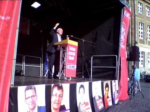 Oskar Lafontaine - 17.09.2013 in Paderborn