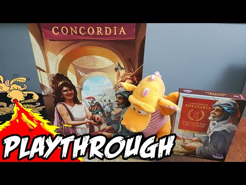 Concordia: Solitaria - Solo Playthrough