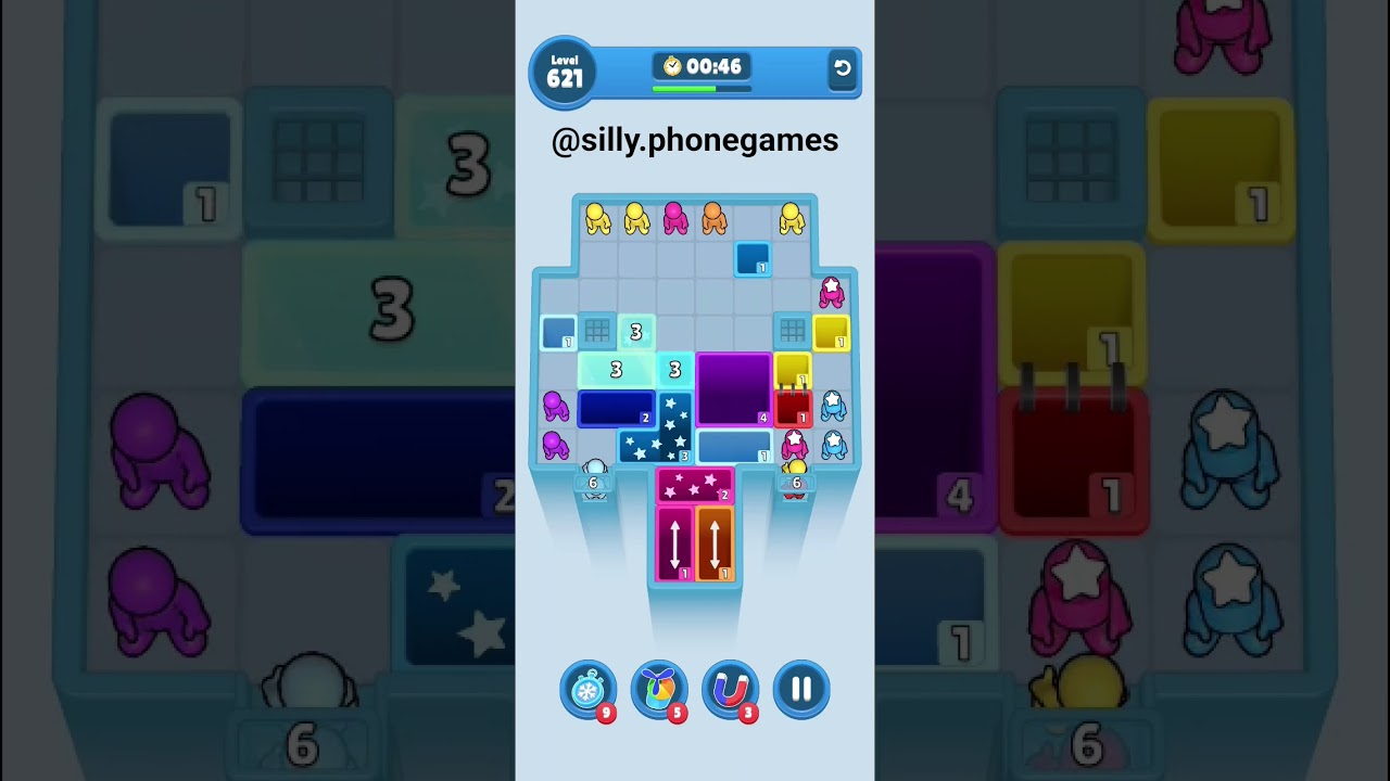 Drop Away Level 621 Walkthrough Solution