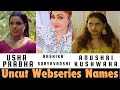 Usha Prabha Anushri Kushwaha Aashika Suryavanshi Uncut Webseries Names SR Clubz