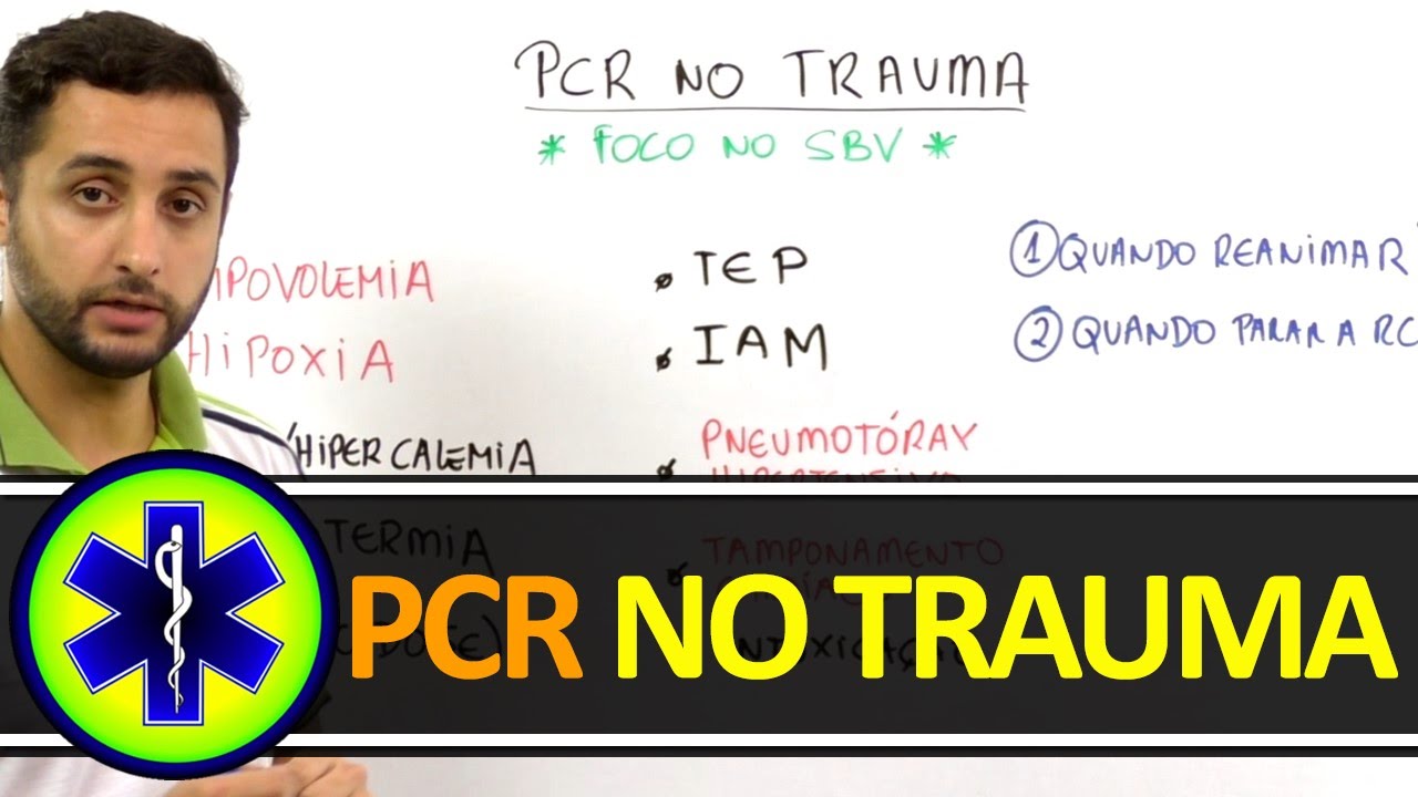 PCR NO TRAUMA, O QUE FAZER?
