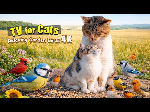 🔥 Pets Can’t Stop Watching  2 HOURS Ultimate TV for Cats & Dogs | Giant Birds & Calm Nature 4K