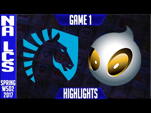 Team Liquid vs Dignitas Highlights Game 1 - NA LCS W5D2 Spring 2017 - TL vs DIG G1