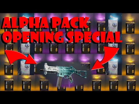 Alpha Pack Opening But Most Are Epic and Legendary + Esport Pack's in Rainbow Six Siege