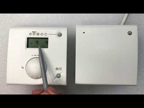 Konfiguracja termostatu pokojowego UTW-C58XD - zdjęcie