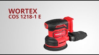 Cordless Orbital Sander WORTEX COS 1218-1 E