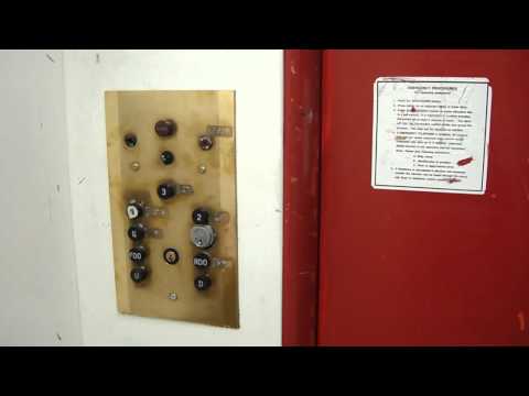 Antique Otis Traction Elevator at McNeil Hall