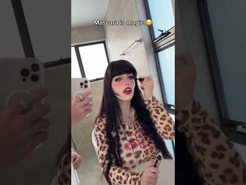 Mascara is magic 😏#Lara rose #girls #makeup