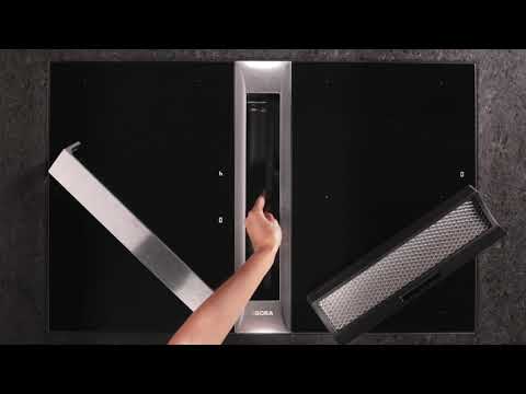 Bora Venting Hob Set PKAS3FI - Stainless Steel / Black Video 3