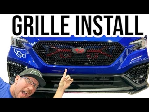 Noble Sports Grille Install with or without Badge | 2022+ Subaru WRX