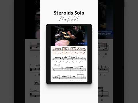 Dave Weckl Transcription - Steroids Drum Solo