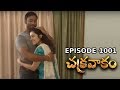 Episode 1001 Chakravakam Telugu Daily Serial Manjula Naidu Loud Speaker
